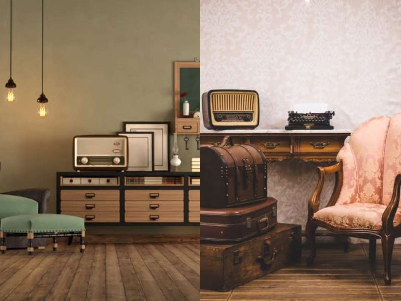 difference entre vintage et retro en decoration